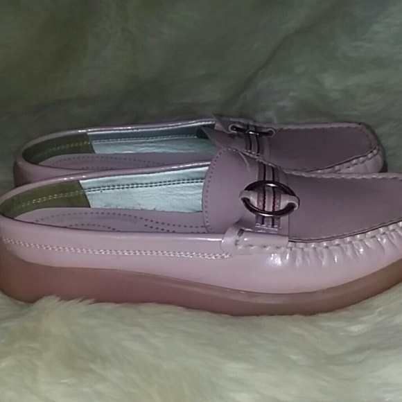 NWT/EUC Girls Stride Rite/R US Slip On 3 Leather R - Picture 6 of 8